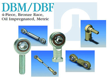 Extremidades de aço inoxidável 4 de DBM/DBF Rod - o óleo de bronze da raça da parte impregnou a métrica