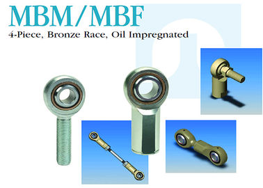 Extremidades de Rod de aço inoxidável MBM da raça de bronze/óleo de MBF 4-Piece impregnado