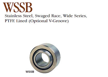 Rolamentos de esferas de aço inoxidável da série de WSSB, de V do sulco série larga de rolamento de esferas