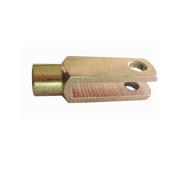 A braçadeira de aço inoxidável Pin Cotter Threaded Clevis Pin do cilindro zinca o aço chapeado