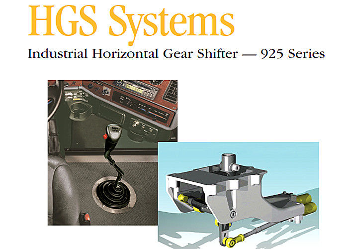 Deslocador manual da engrenagem do sistema de HGS, deslocadores horizontais industriais da engrenagem