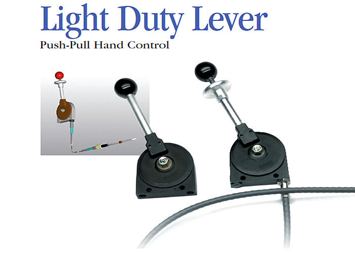 Tipo push pull mecânico do dever da luz da alavanca de controle com disponível travando os reténs