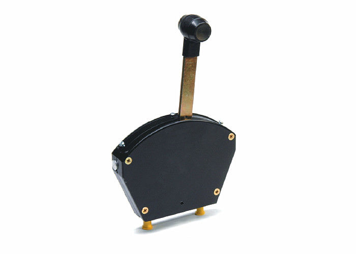 Alavanca de controle push pull de aço chapeada da mão do cabo de controle feito sob encomenda