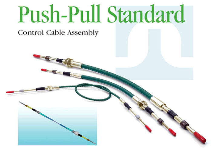 O cabo de controle push pull durável, personaliza todos os tipos do conjunto de cabo do controle