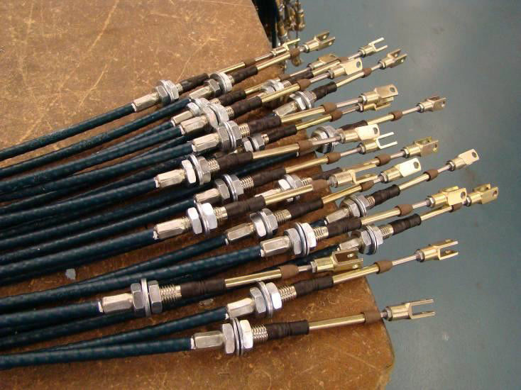 Conjunto de cabo durável do controle do cabo flexível, cabo de controle automotivo push pull