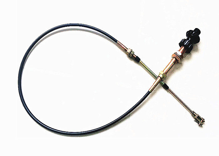 O cabo push pull preto parte o micro ajusta as cabeças de controle para a válvula de regulamento