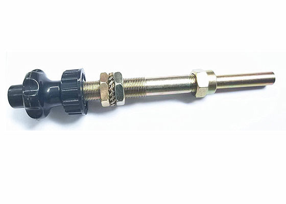 O cabo push pull preto parte o micro ajusta as cabeças de controle para a válvula de regulamento