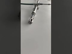 Conjunto de cabo de controle de aço inoxidável push-pull resistente com cilindro