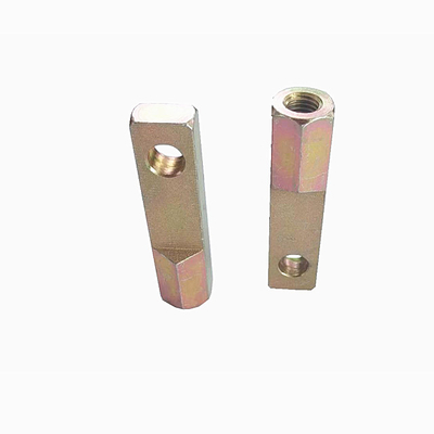 Rodas de aço inoxidável simples 1/4-28 Adaptador de fio aço carbono