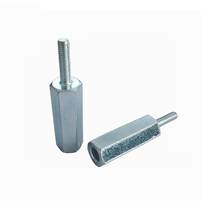Adaptador de fio Rodas de aço inoxidável 5/16-24 Fêmea 10-32 Fio masculino