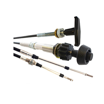PVC PE Mecânico Control Cable PTO Push Pull Cable Assembly Custom