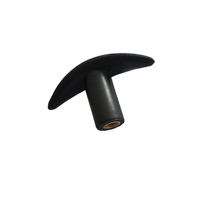 Botas de manobras de nylon preto feminina com inserção de rosca de latão