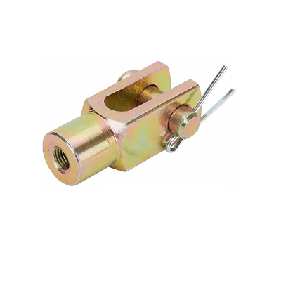 A braçadeira de aço inoxidável Pin Cotter Threaded Clevis Pin do cilindro zinca o aço chapeado