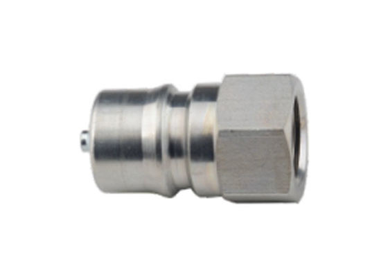 ISO7241B SS Tipo de acoplamento rápido hidráulico de fio BSP aberto e fechado