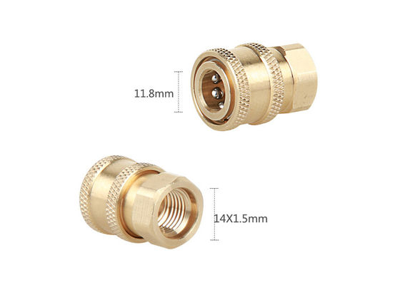 Conector de máquina de lavar automóveis de acoplamento rápido de linha de alta pressão