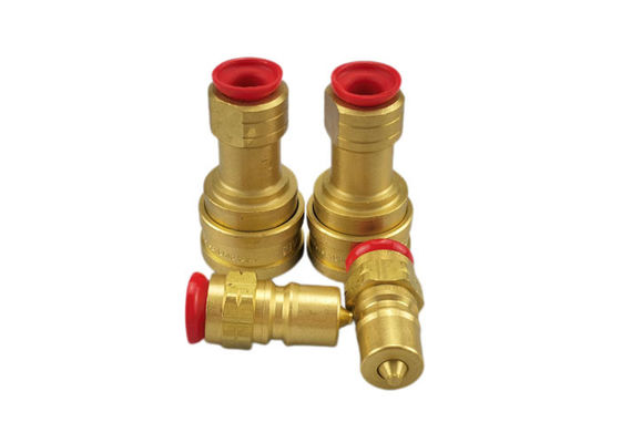 Machining CNC 3/8 polegadas de latão macho conector rápido