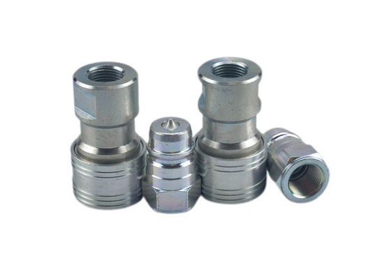 Acoplador hidráulico de aço revestido com zinco 3000PSI ISO 5675