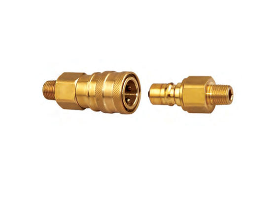 Resistência rápida de bronze amarela da temperatura do conector -20℃-120℃