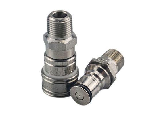 1500psi 0,25'' acoplamento rápido nominal de aço inoxidável