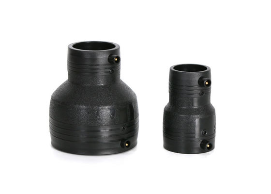 PE100 HDPE acessórios de soldadura por eletrofusão acoplamento redutor 200 x 110 mm