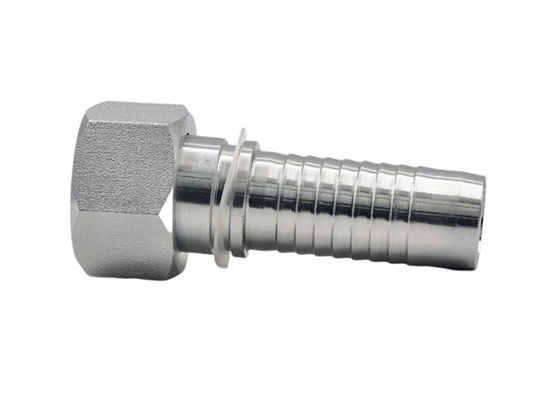 Adaptador hidráulico metrico de alta pressão feminino com cone O de 24 graus