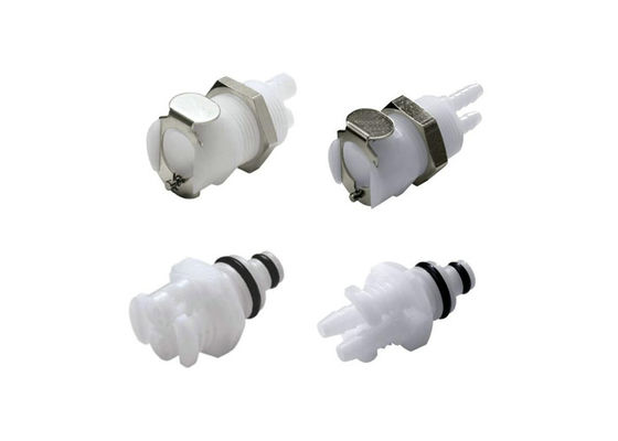 A identificação 1/16 gêmea do tubo do conector do CPC da série do PTC conecta rapidamente o acoplamento fluido
