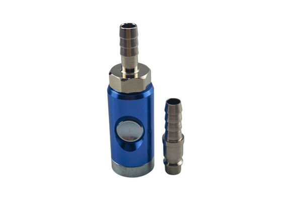 28scfm Press Button Pneumatic Quick Coupler BSP Air Hose Safety Coupler