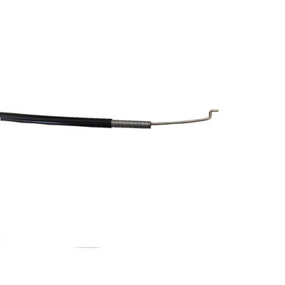 Reunião de cabos com alça redonda preta 940MM Longo 76MM Viagem SS316 Corda de arame condutor preto