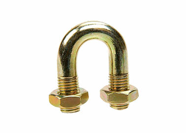 Bolinhos U industriais personalizados equipados com duas porcas hexadecimais 161-010-001 Número de peça