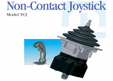 Série TCJ alavanca de comando manual eletrônico joystick industrial sem contacto