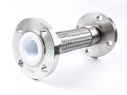 Do metal de aço inoxidável do fio do estilo do conector da flange mangueira flexível trançada