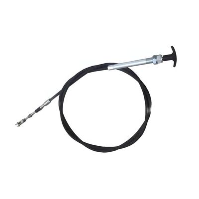 Cable preto cor fácil de soltar e bloqueio empurrar puxar cabo com torção bloqueio T manobra