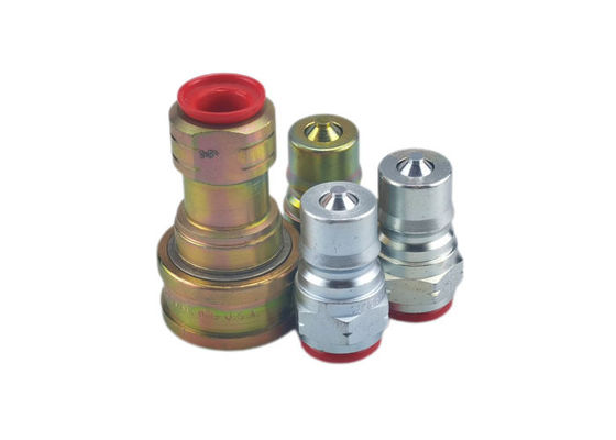 Tubos de flanges metálicas de auto-bloqueio com cabeça de aço carbono para aplicações hidráulicas pesadas