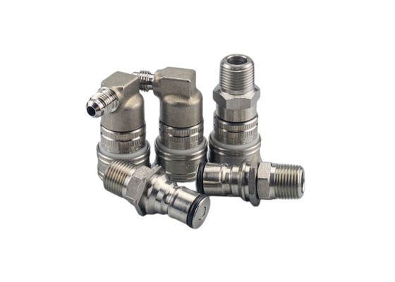 Resistente à corrosão 10000 PSI Motor de parafuso de mangueira de metal equipado com conector rápido