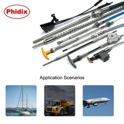 Monturas de controlo de movimento de baixo atrito: Cabos pesados personalizados (1200 lb/3600 lb)