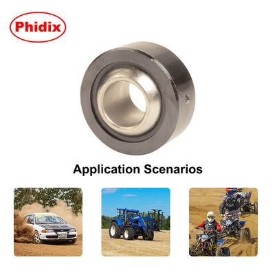 Rolamentos auto-lubrificantes da série J/JM. Resistentes a temperaturas extremas e corrosão para máquinas industriais, de construção e agrícolas.