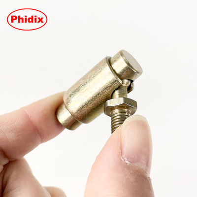 S/SS/SC Série de articulações de esferas de desconexão rápida Desenhos de mangas e clips com molas para sistemas agrícolas e de manuseio de materiais Aço revestido com zinco com perfis tratados termicamente