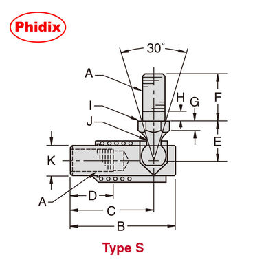 S/SS/SC Série de articulações de esferas de desconexão rápida Desenhos de mangas e clips com molas para sistemas agrícolas e de manuseio de materiais Aço revestido com zinco com perfis tratados termicamente