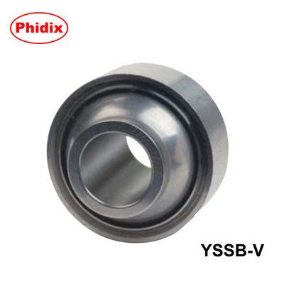 Rolamentos Esféricos de Aço Inoxidável da Série YSSB-V ∙ ∙ Alta Resistência ao Desalinhamento e à Corrosão para Máquinas Marítimas, Químicas e Alimentares ∙ ∙ Design revestido com PTFE com Configurações Press-Fit/V-Groove ∙
