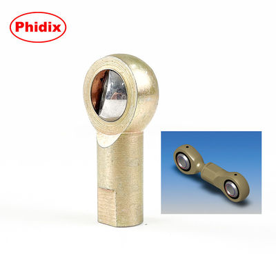 Terminos de hastes metálicas da série EM-M/EF-M: juntas métricas revestidas com zinco com opções de PTFE e resistência à corrosão para controle de movimento industrial