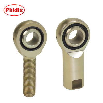 SPM/SPF Series Rod Ends ️ Self-Lubricating Nylon Raceway with Zinc & Dichromate Coating∙ Design resistente à corrosão/usura e baixa umidade para sistemas industriais de movimento