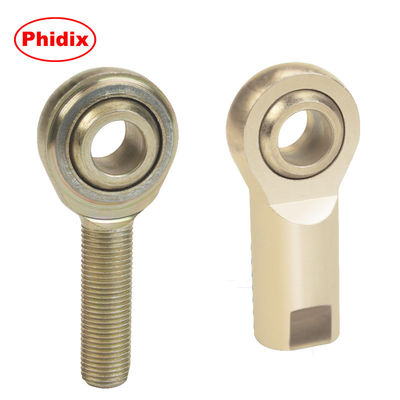 Endes métricos de hastes da série EM-M/EF-M: juntas pesadas resistentes à corrosão revestidas com PTFE para controle de movimento de baixa manutenção
