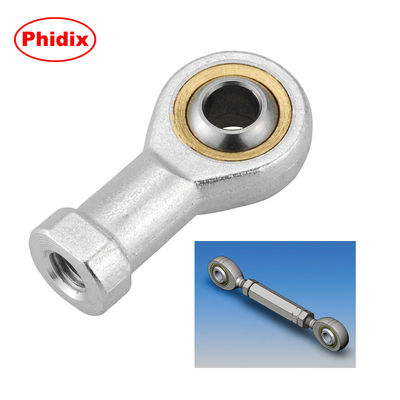 Reuniões de parafusos métricos de esferas da série DBM/DBF: trilhas de bronze impregnadas de óleo, resistentes a altas temperaturas e corrosão para CNC/automação de precisão