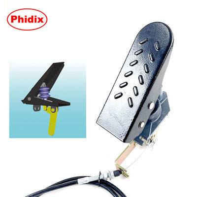 CH530/CH531 Pedal de acelerador pesado para caminhões e máquinas off-road. Sistema de retorno de dupla configuração com molas. Design durável com baixa manutenção e resistência à corrosão.