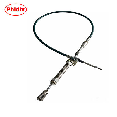 Conjunto de cabo de controle de aço inoxidável push-pull resistente com cilindro