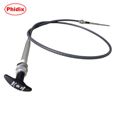 Cabo de controle push pull com alça twist lock — Solução de controle mecânico para serviços pesados