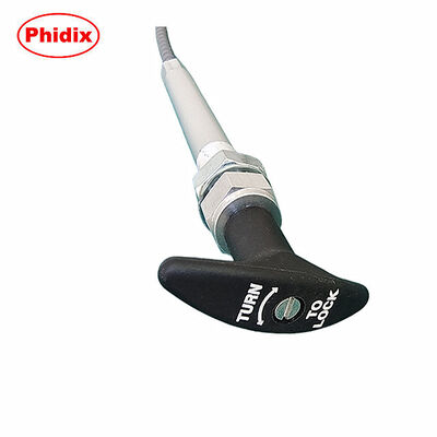 Cabo de controle push pull com alça twist lock — Solução de controle mecânico para serviços pesados