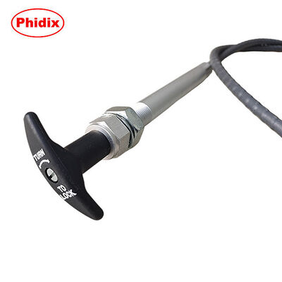 Cabo de controle push pull com alça twist lock — Solução de controle mecânico para serviços pesados