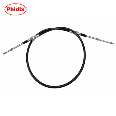 Conjunto de cabo de controle push-pull com conexões de extremidade roscada