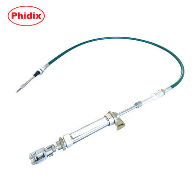 Conjunto de cabo de controle push-pull de aço inoxidável com cilindro estabilizador integrado para aplicações resistentes à corrosão